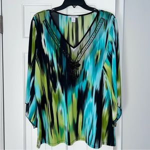 Dressbarn Woman top 2X